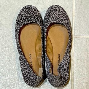 Lucky Brand Emmie Ballet Flat Leopard 6 New!
